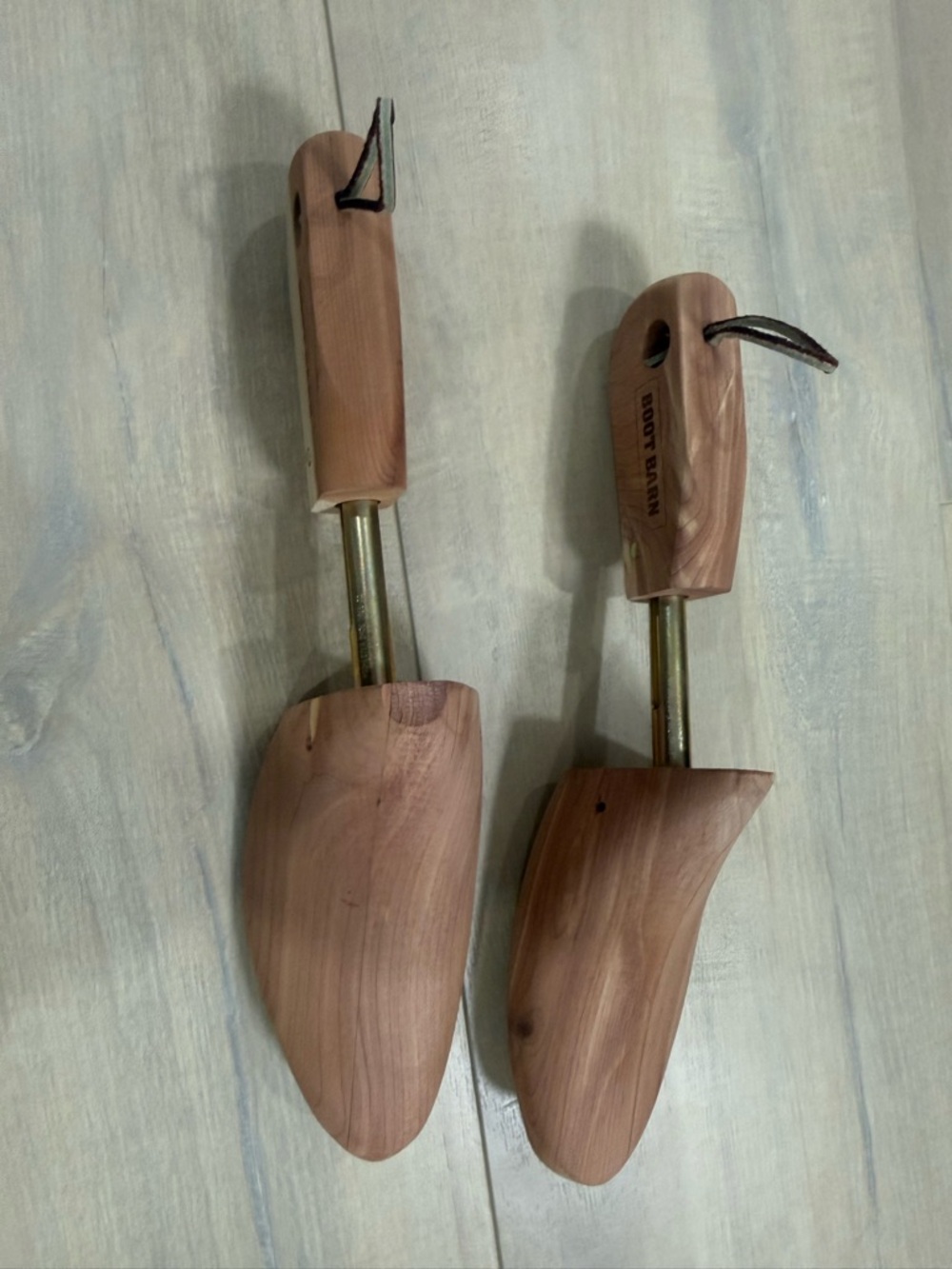 Cedar Boot Trees in Natural Brown by Boot Barn (Pair)